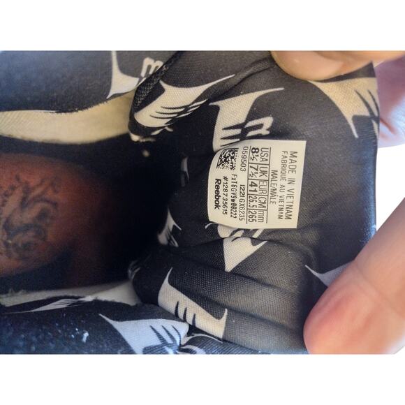 Men Reebok Allen Iverson Answer IV 4 White Green DMX Basketball Shoes Sz 8.5 - Picture 6 of 8